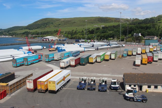 Port logistics operations